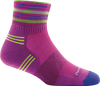 Darn Tough Womens 1017 Merino Wool 1/4 Crew Running Socks