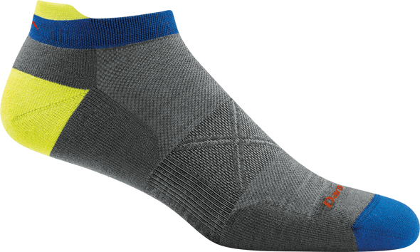 Darn Tough Mens 1024 Merino Wool No Show Running Socks