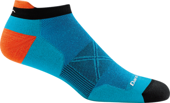 Darn Tough Mens 1024 Merino Wool No Show Running Socks