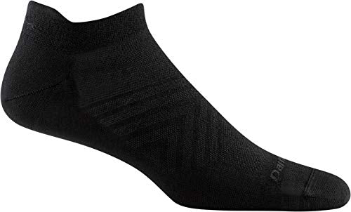 Darn Tough Mens 1053 Run Coolmax No Show Tab Ultra-Lightweight Merino Wool Socks