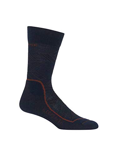 Icebreaker Mens 104205 Merino Wool Crew Hiking Socks