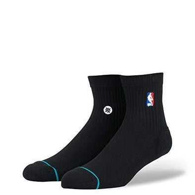 Stance Men's NBA Logoman QTR Casual Socks