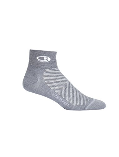 Icebreaker Mens 104213 Merino Wool Ankle Running Socks