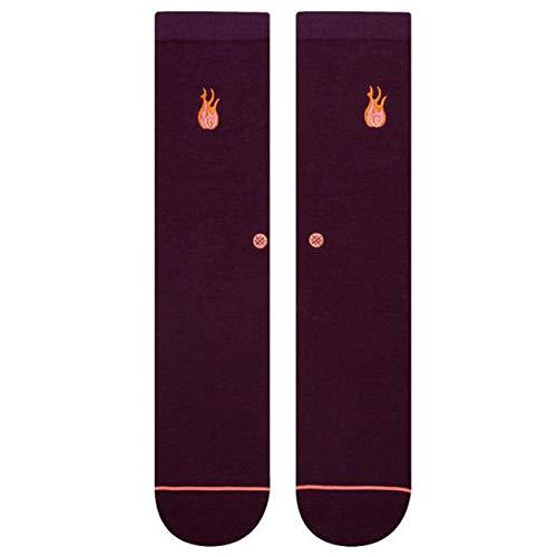 Stance Women's Baeday Socks,Small,Wine
