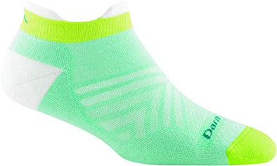 Darn Tough Womens 1052 Run Coolmax No Show Tab Ultra-Lightweight with Cushion Merino Wool Socks