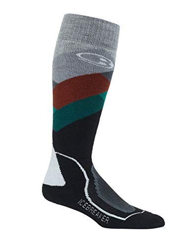 Icebreaker Mens 104438 Merino Wool Knee High Ski/Snowboarding Socks