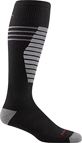 Darn Tough Mens 8020 Edge Thermolite OTC Midweight with Cushion Padded Shin Merino Wool Socks