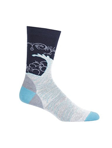 Icebreaker Unisex 104272 Merino Wool Crew Fashion Socks