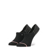 Stance Women's Uncommon Invisible No Show Liner Socks, black, L