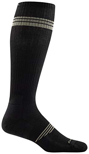 Darn Tough Mens 1104 Element OTC Lightweight with Cushion Graduated Light Compression Merino Wool Socks