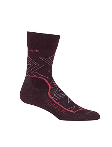 Icebreaker Womens 104206 Merino Wool Crew Hiking Socks