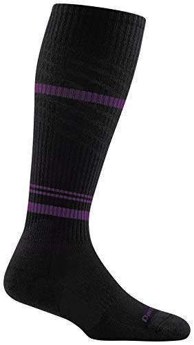 Darn Tough Womens 1109 Element OTC Lightweight with Cushion Graduated Light Compression Merino Wool Socks