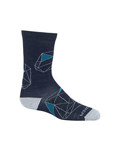 Icebreaker Unisex Kids 104428 Merino Wool Crew Fashion Socks