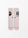 Stance Save Yourself Pink LG (Men's Shoe 9-12) Socks