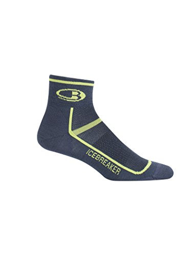 Icebreaker Mens 101483 Merino Wool Ankle Sports Socks