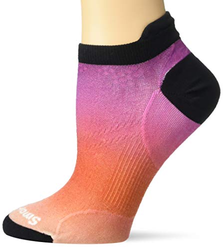 Smartwool Women's PhD Run Ultra Light Ombre Print Micro Socks