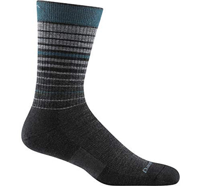 Darn Tough Mens 6036 Frequency Crew Lightweight with Cushion Merino Wool Socks