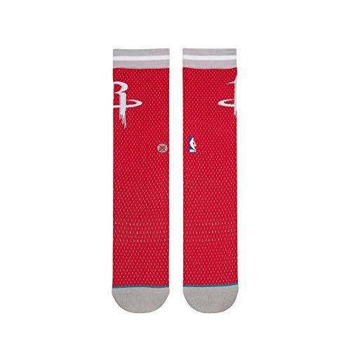Stance Men's Rockets Jersey Socks Red M