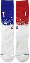 Stance Men's Rangers Fade Socks Blue L