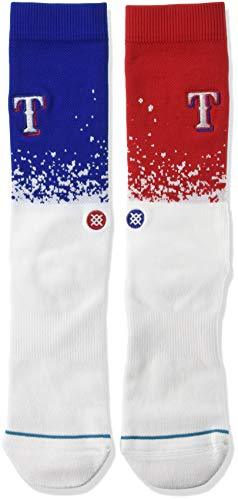 Stance Men's Rangers Fade Socks Blue L