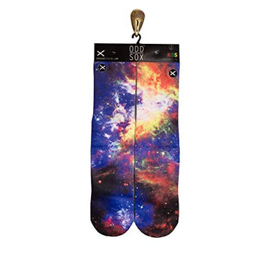 Odd Sox Kids Crew Novelty Socks, Nebula, One Size
