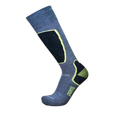 Point6 Unisex 3414 Merino Wool Knee High Ski/Snowboarding Socks