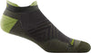Darn Tough Mens 1039 Run No Show Tab Ultra-Lightweight with Cushion Merino Wool Socks