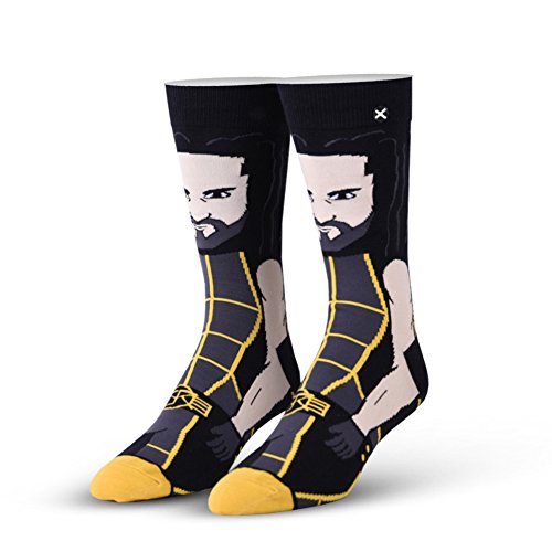 Odd Sox Unisex Crew Novelty Socks, Seth Rollins 360, One Size