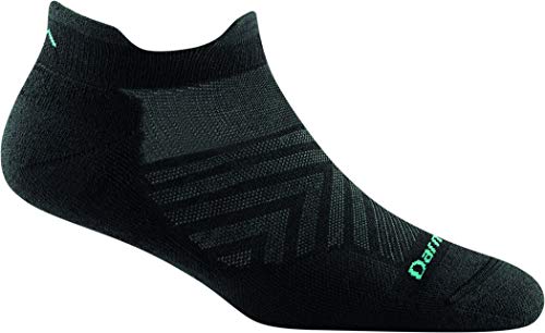 Darn Tough Womens 1047 Run No Show Tab Ultra-Lightweight with Cushion Merino Wool Socks