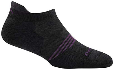 Darn Tough Womens 1106 Element No Show Tab Lightweight with Cushion Merino Wool Socks