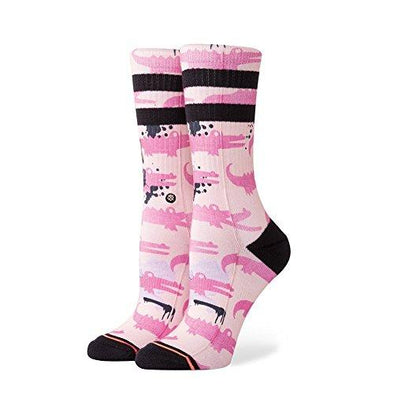 Stance Alligator Pie Pink SM (Women's Shoe 5-7.5) Socks