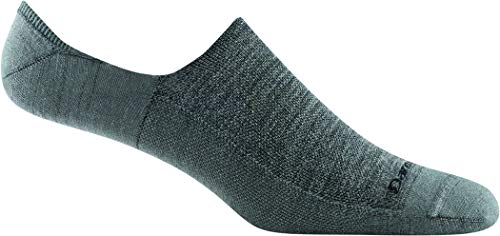 Darn Tough Mens 6055 Topless Solid No Show Hidden Lightweight Merino Wool Socks