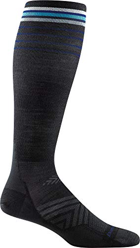 Darn Tough Mens 1038 Stride OTC Ultra-Lightweight Graduated Light Compression Merino Wool Socks