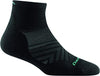 Darn Tough Womens 1048 Run 1/4 Crew Ultra-Lightweight with Cushion Merino Wool Socks