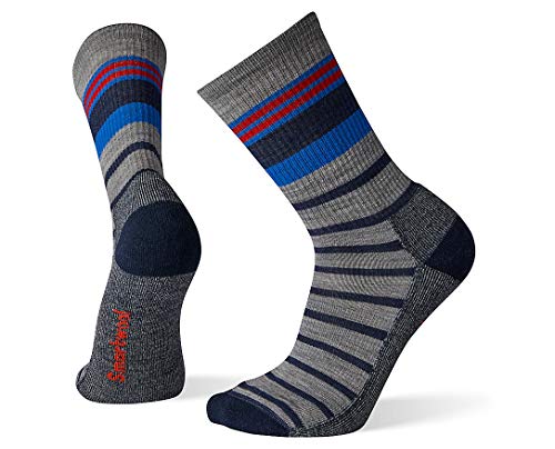 Smartwool Men's Hike Light Striped Crew Socks