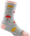 Darn Tough Womens 6053 Umbrellas Crew Lightweight Merino Wool Socks