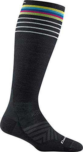 Darn Tough Womens 1046 Stride OTC Ultra-Lightweight Graduated Light Compression Merino Wool Socks