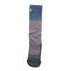 Stance Men's Adventure 360 Jimmy Chin Nepal Trek Socks (Grey, Large)