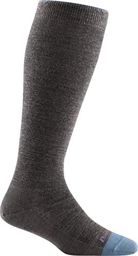 Darn Tough Womens 6042 Solid Basic Knee High Lightweight Merino Wool Socks