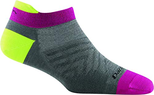 Darn Tough Womens 1043 Run No Show Tab Ultra-Lightweight Merino Wool Socks