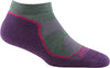 Darn Tough Womens 1986 Light Hiker No Show Lightweight with Cushion Merino Wool Socks