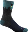 Darn Tough Mens 1974 Number 2 Micro Crew Midweight with Cushion Merino Wool Socks