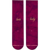 Stance Boss Lady Crew Merlot SM (Women's Shoe 5-7.5) Socks