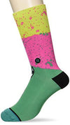 Stance Flame Blocks Socks Large Teal