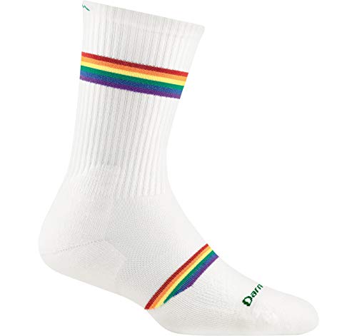 Darn Tough Womens 1110 Prism Crew Lightweight with Cushion Merino Wool Socks