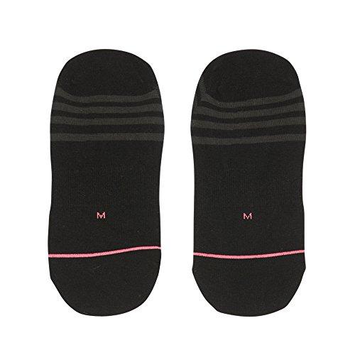 Stance Women's Uncommon Invisible No Show Liner Socks, black, L