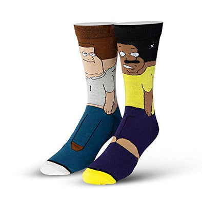 Odd Sox Unisex Crew Novelty Socks, Joe & Cleveland 360, One Size