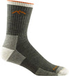 Darn Tough Mens 1466 Hiker Micro Crew Midweight with Cushion Merino Wool Socks