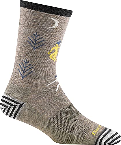 Darn Tough Womens 6052 Sisterhood Crew Lightweight Merino Wool Socks