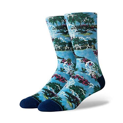 Stance Mens Atomic Wave Mens Socks Multi Colored (Medium)